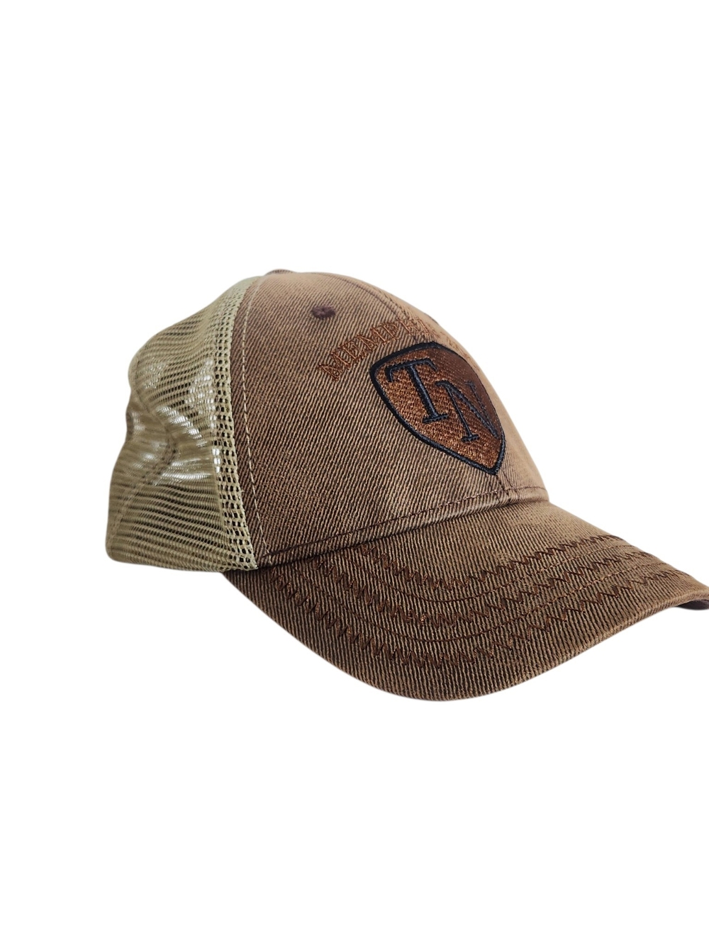Jacobson Hat Memphis Zoo Brown Trucker Hat One Size Adjustable